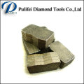 Herramientas de corte abrasivo Diamond Granite Marble Basalt Cutting Segment